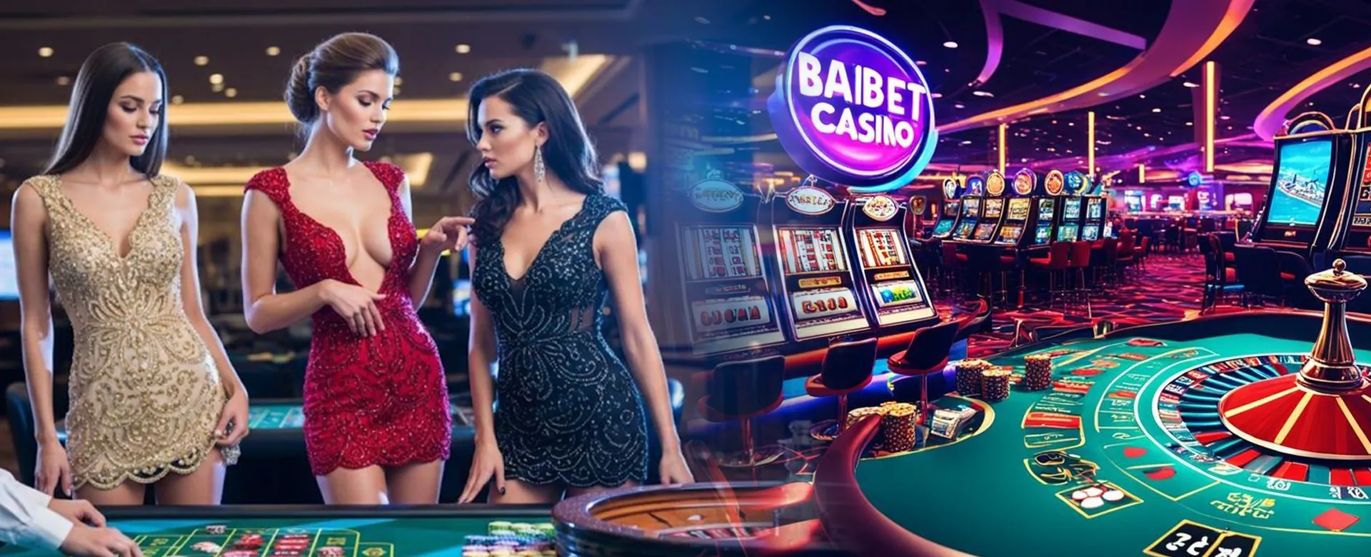 PH365 Casino main gaming hall with bright lights and slot machines